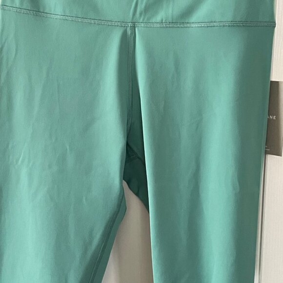 New Everlane Women's The Perform Ankle Legging Soft Green High Rise Yoga Pants M - Picture 4 of 10